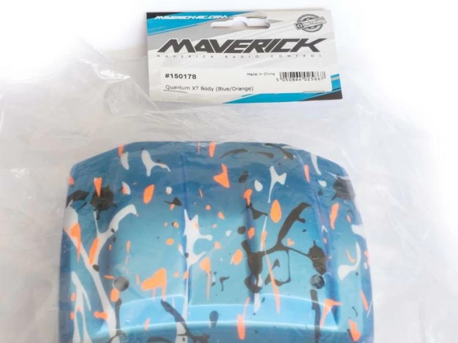 * Bodyshells | Maverick Quantum Xt Body (Blue/Orange)