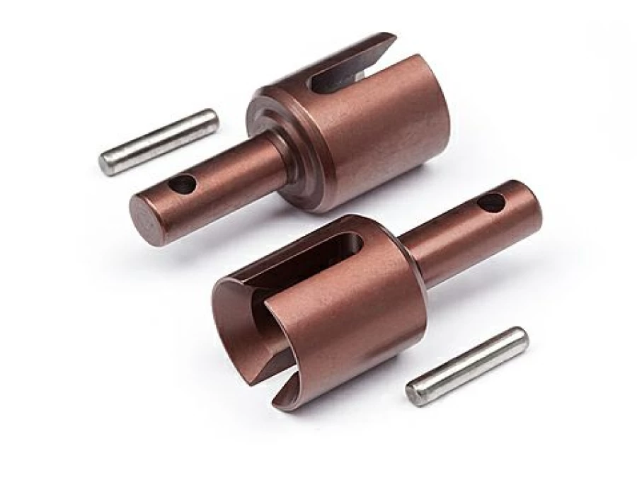 * Rc Model Spares | Maverick Diff. Joint Cups 2 Pcs (Blackout Mt)