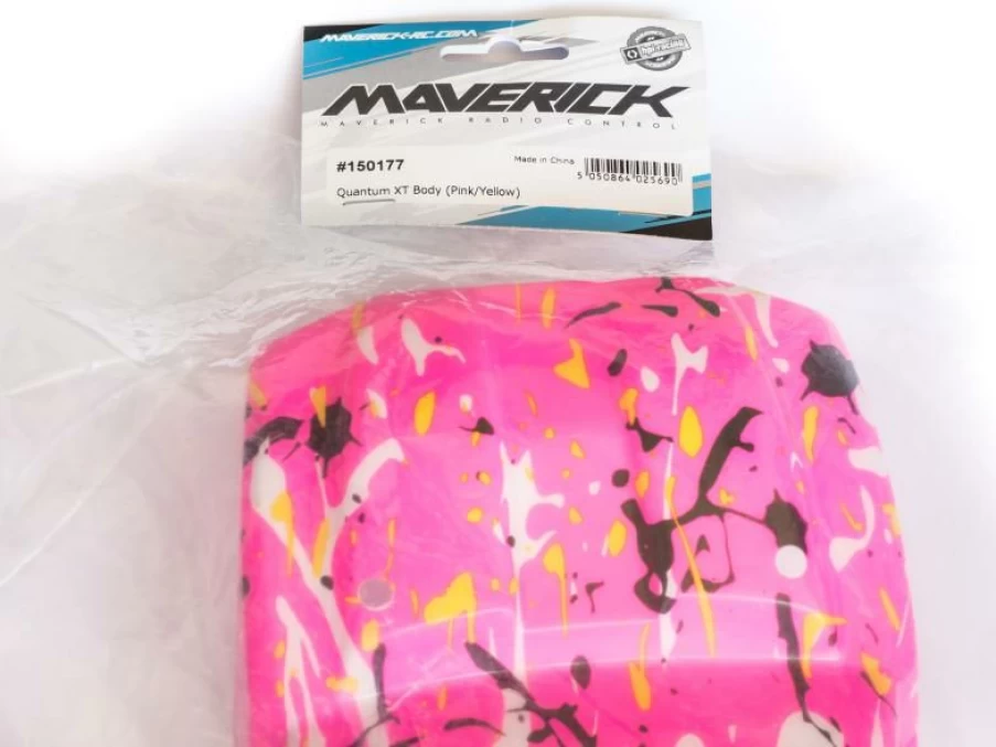 * Bodyshells | Maverick Quantum Xt Body (Pink/Yellow)