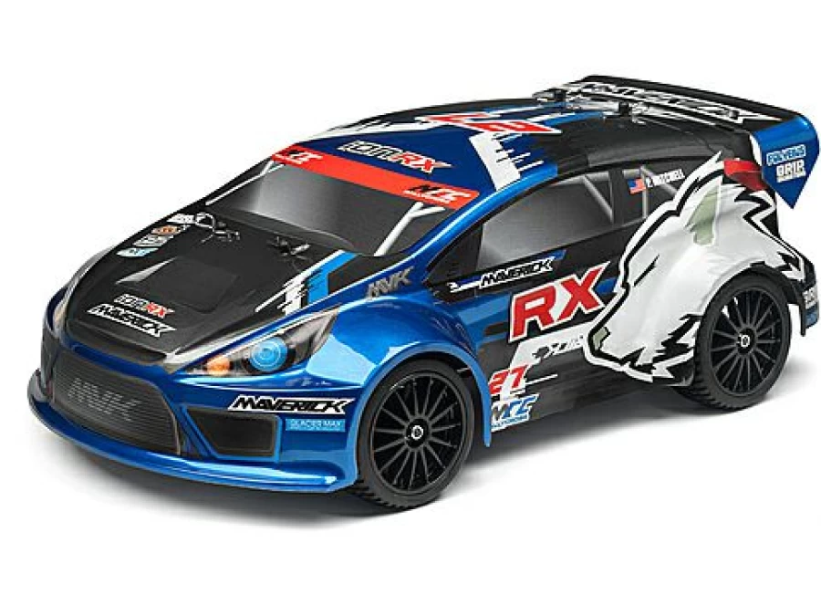 * Bodyshells | Maverick Clear Rally Body With Decals (Ion Rx)