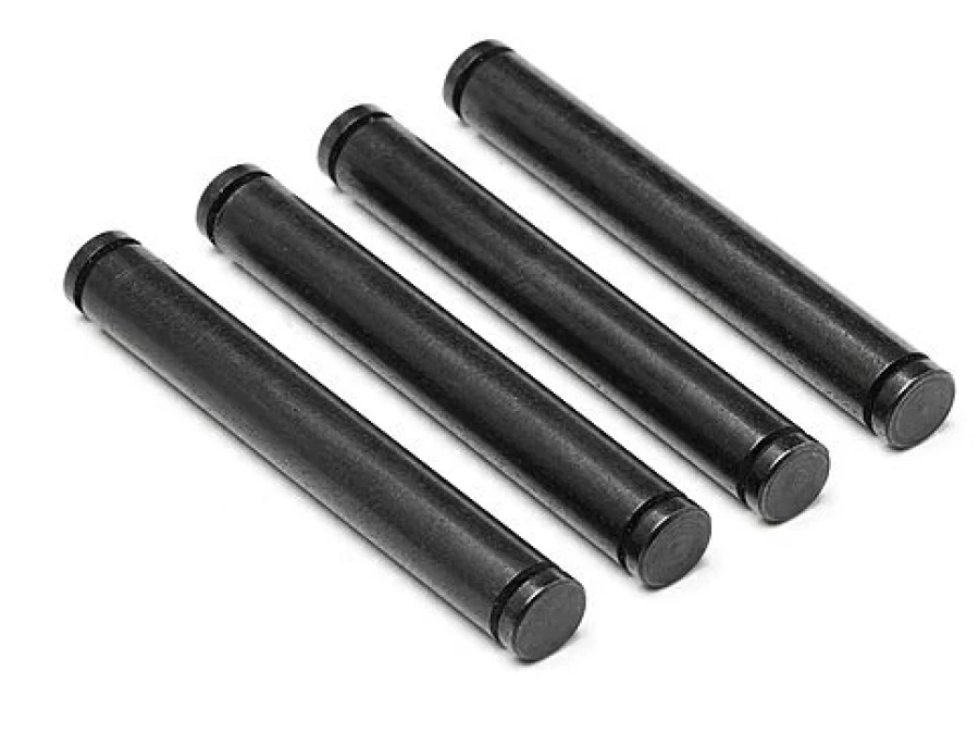 * Rc Model Spares | Maverick Upper Inner Hinge Pins 6X45Mm 4 Pcs (Blackout Mt)