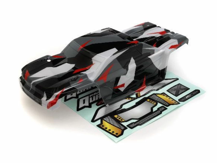 * Bodyshells | Maverick Quantum+ Xt Body (Grey/Red)