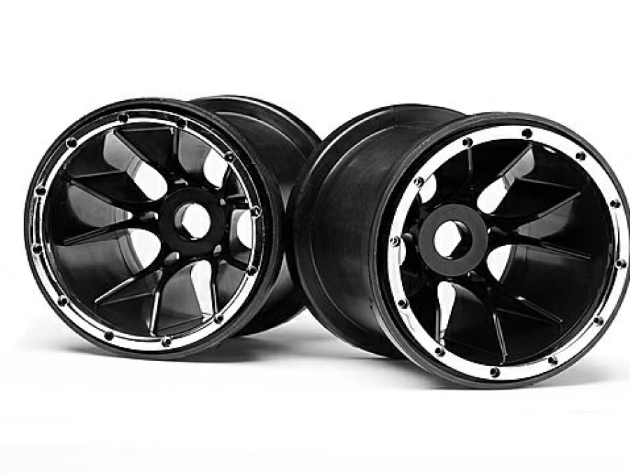 * Wheels | Maverick Black Wheels 2 Pcs (Blackout Mt)