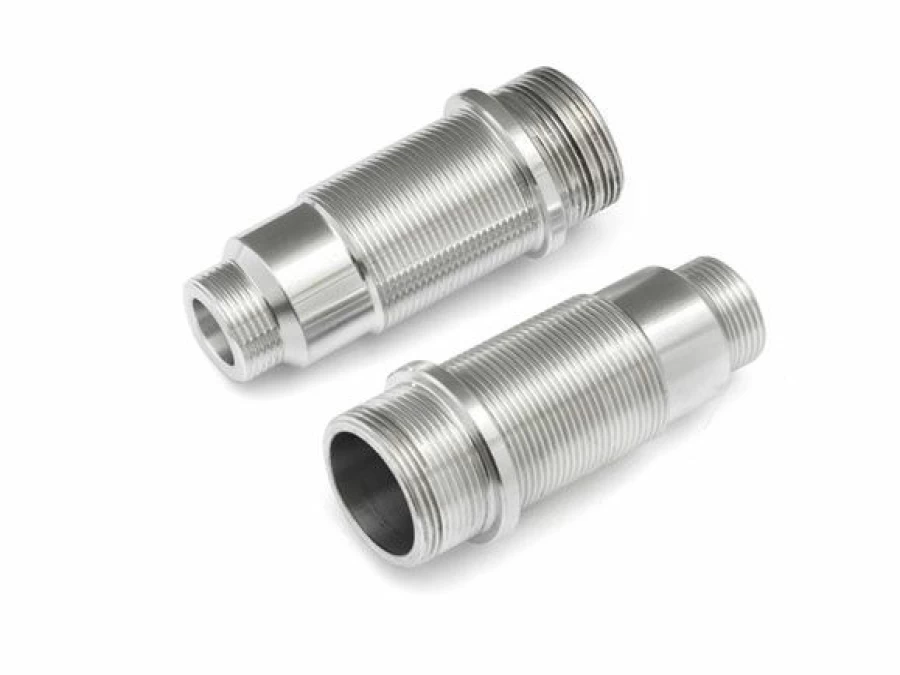 * Tune-Up Options | Maverick Quantum Aluminium Shock Body Set (Silver/2Pcs)