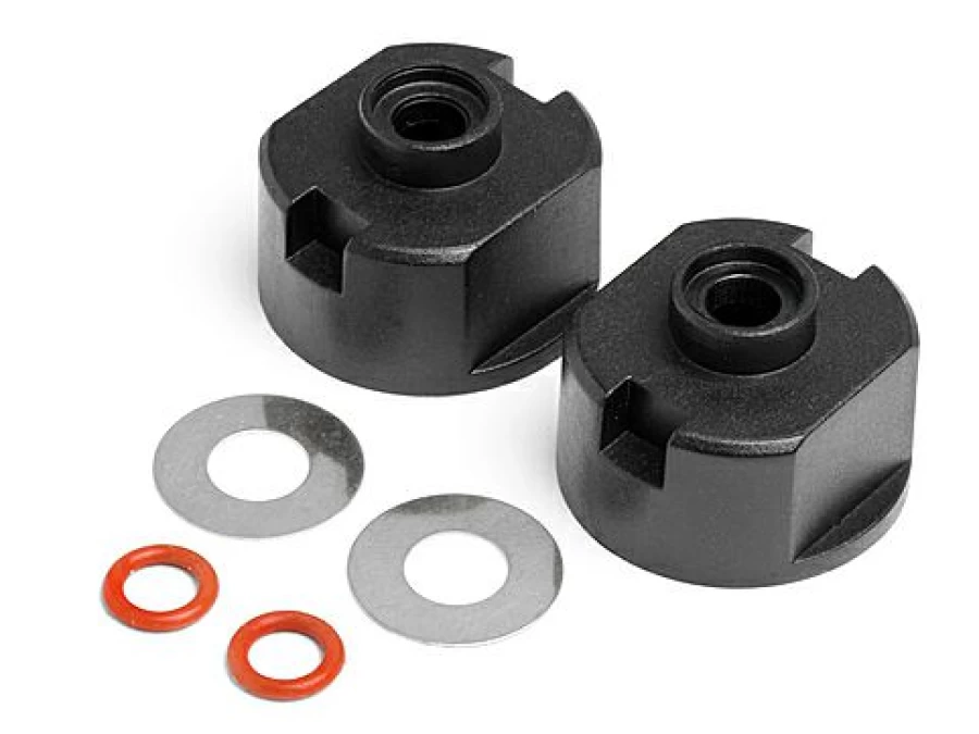* Rc Model Spares | Maverick Differential Case, Seals With Washers (2Pcs) (All Strada And Evo)