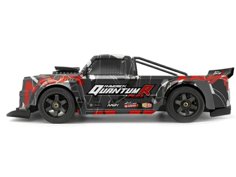 * Bodyshells | Maverick Quantumr Race Truck Body (Black/Red)