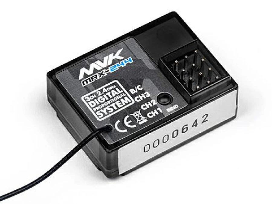 * Receivers | Maverick Mrx-244 2.4Ghz 3Ch Receiver With Built In Failsafe