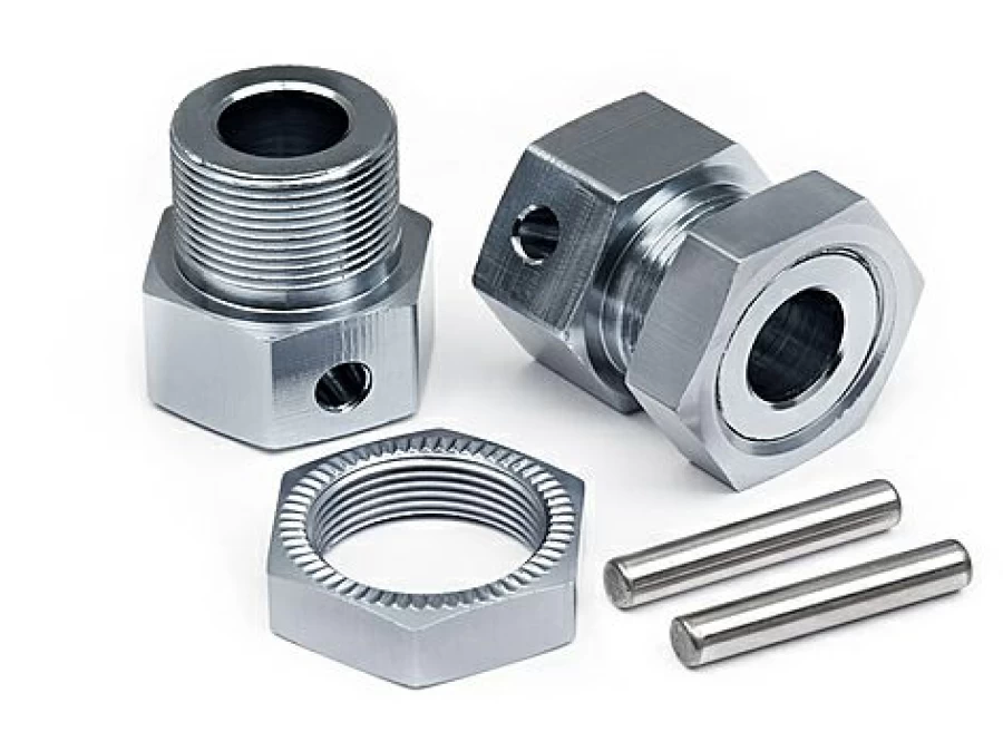 * Rc Model Spares | Maverick Wheel Adaptor, Wheel Nut And Shafts (Front Xb)