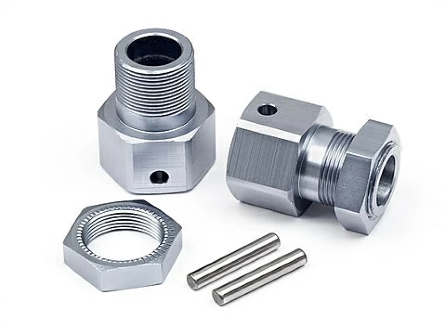 * Rc Model Spares | Maverick Wheel Adaptor, Wheel Nut And Shafts (Rear Xb)