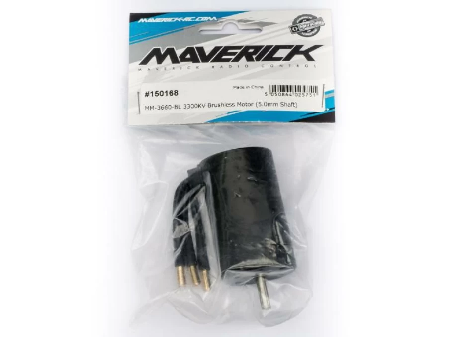 * Electric Motors | Maverick Mm-3660-Bl 3300Kv Brushless Motor (5.0Mm Shaft)