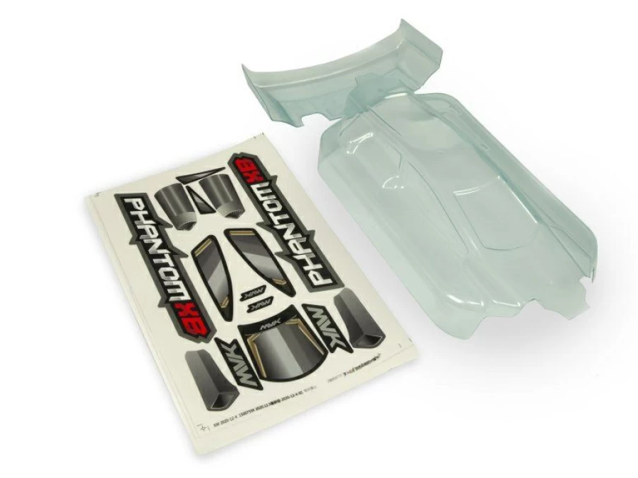 * Bodyshells | Maverick Clear Phantom Xb Buggy Body With Decal Sheet