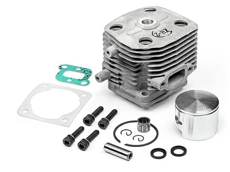 * Nitro Engine Spares | Maverick Piston With Cylinder Set Me 243 (Blackout Mt)