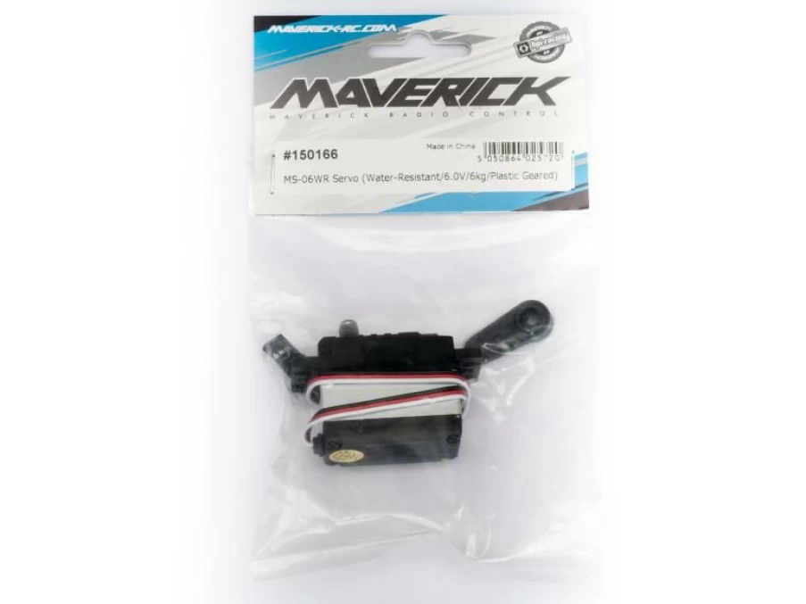 * Servos | Maverick Ms-06Wr Servo (W.-Resistant/6.0V/6Kg/Plastic Gr))