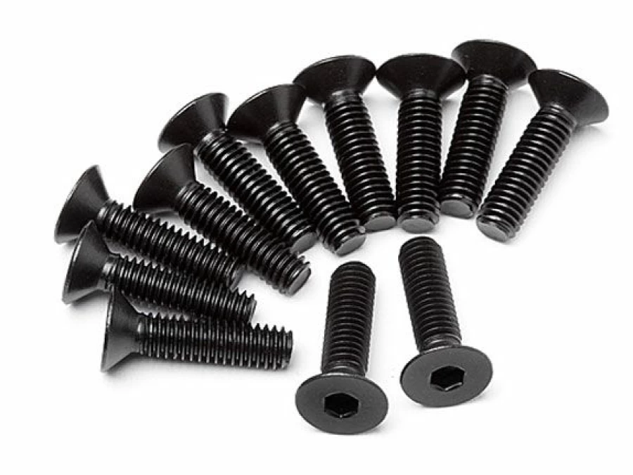 * Screws | Maverick Flat Head Screw M4X16Mm 12 Pcs