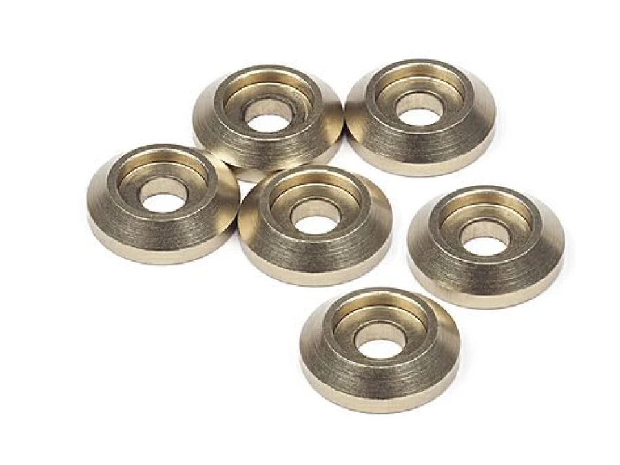 * Washers & Shims | Maverick Cap Head Screw Cone Washer Gold (6Pcs)