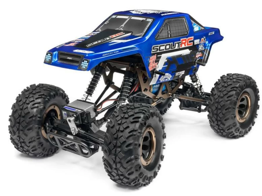 * Bodyshells | Maverick Painted Scout Rc Bodyshell Blue W/Decals