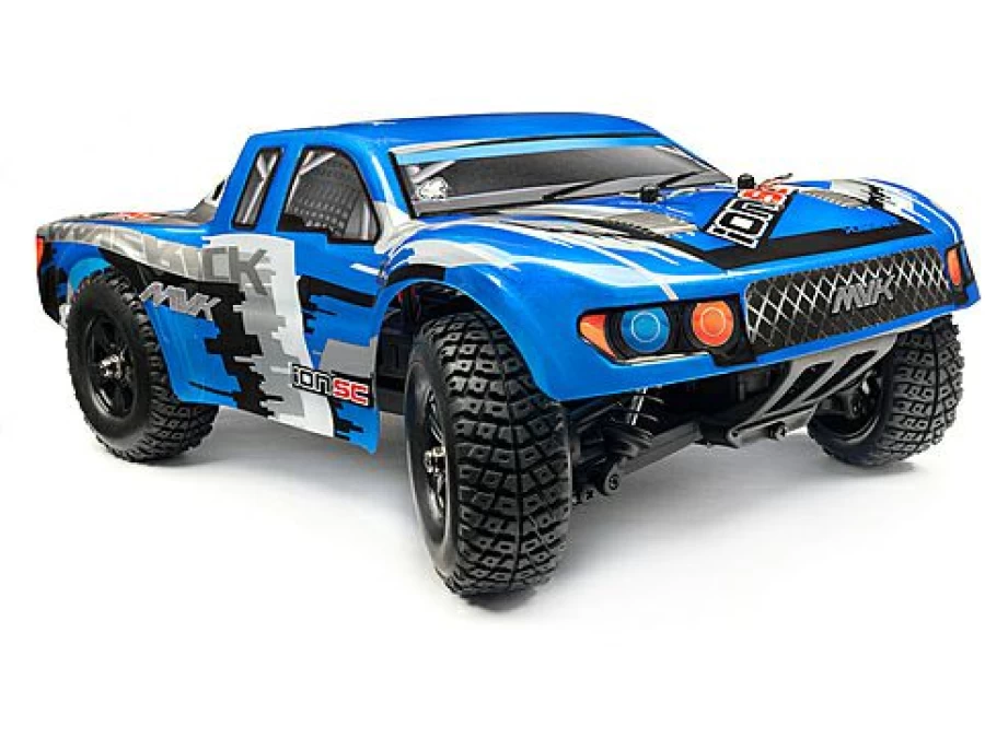 * Bodyshells | Maverick Short Course Painted Body Blue With Decals (Ion Sc)