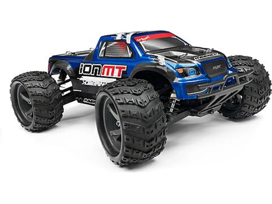* Bodyshells | Maverick Monster Truck Painted Body Blue With Decals Ion Mt