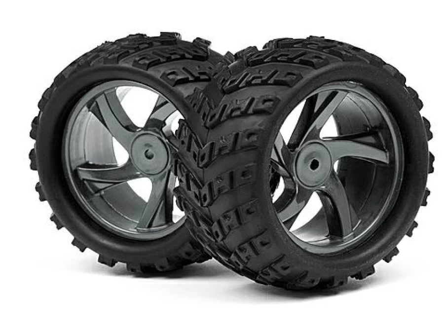 * Wheel & Tyre Sets | Maverick 1/18 Monster Truck Wheel And Tyre Assembly (Ion Mt)