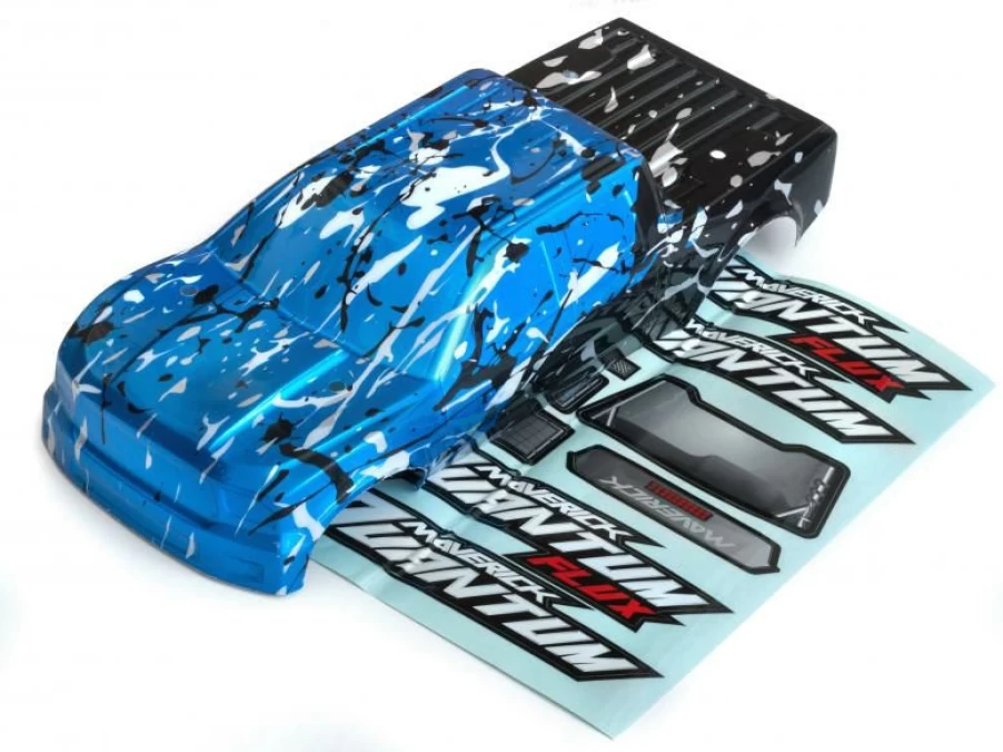 * Bodyshells | Maverick Quantum Mt Body (Blue/Silver)