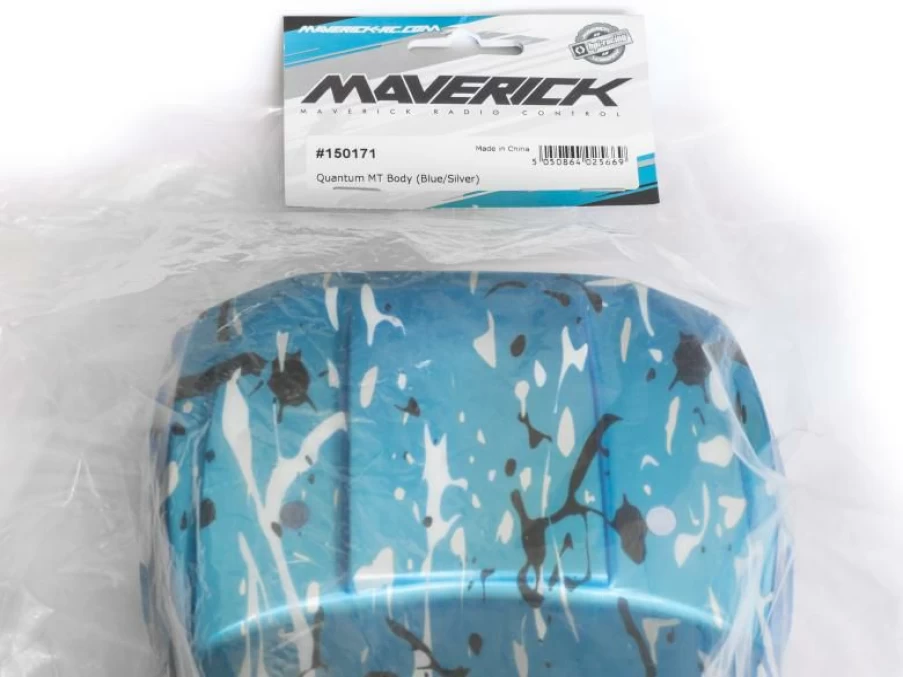 * Bodyshells | Maverick Quantum Mt Body (Blue/Silver)